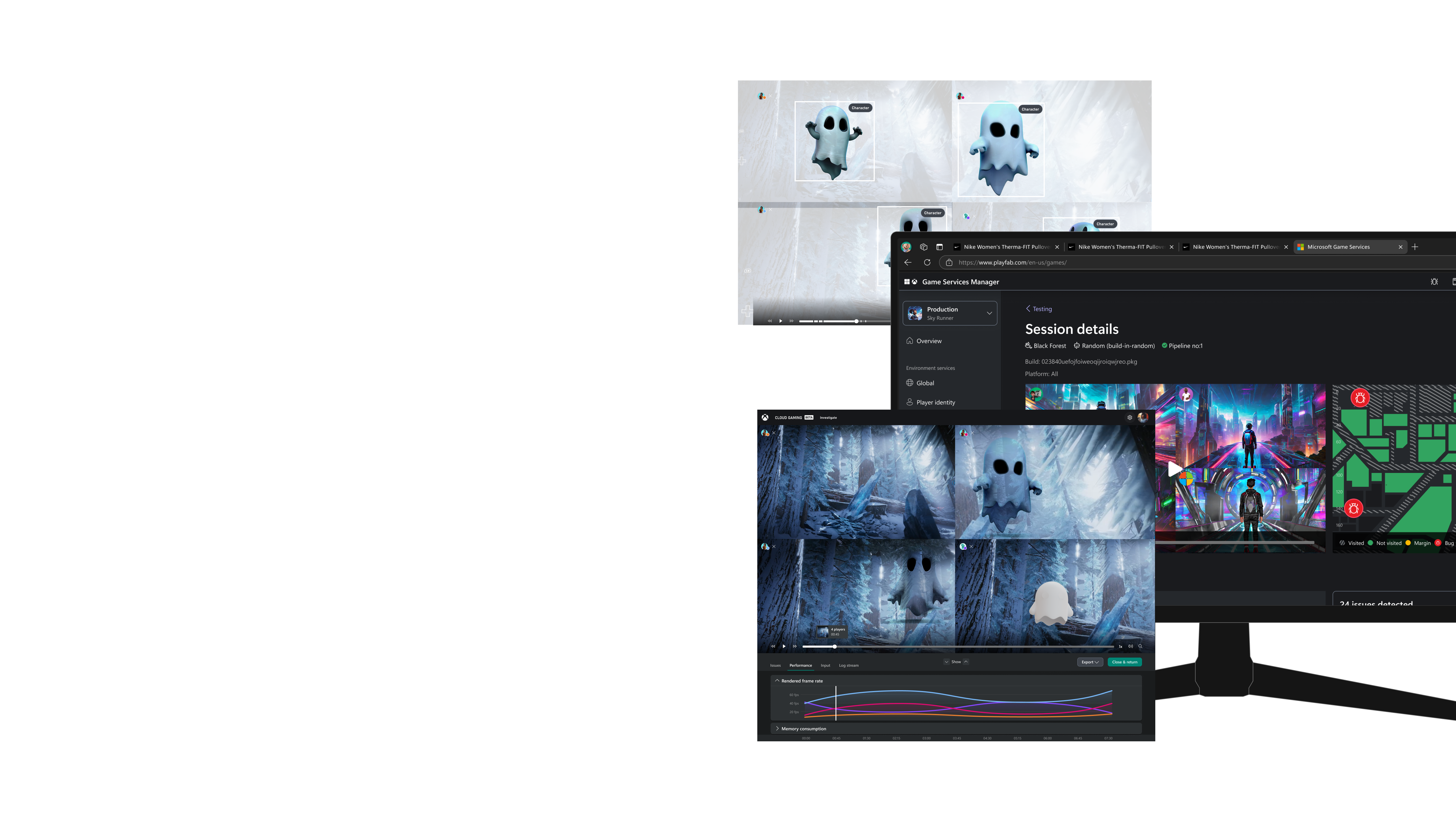 AI Agent Cloud Game Testing